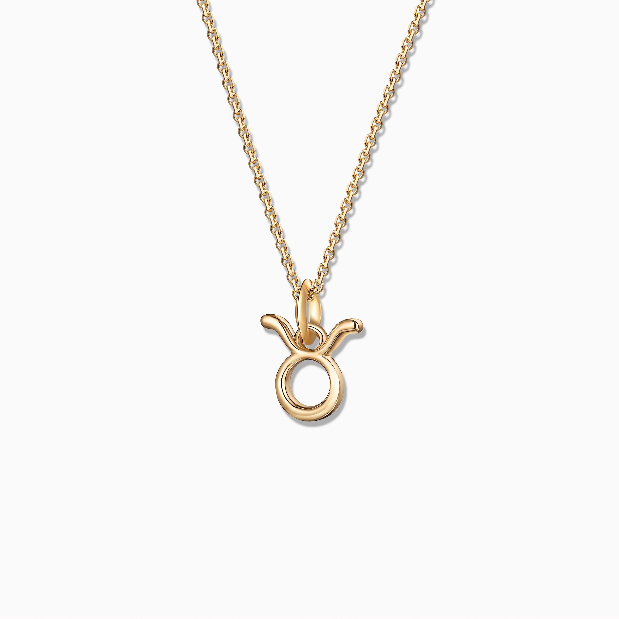 Charm Colgante Zodíaco Tauro S en Oro Amarillo de 18 Kt