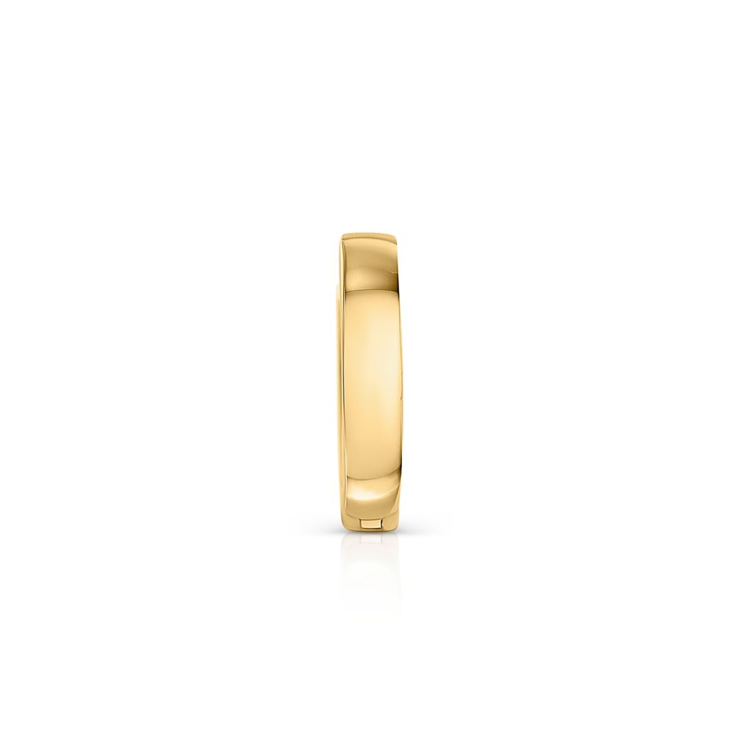 Pendiente Piercing Aro MINI de 7 mm en Oro Amarillo de 18 Kt