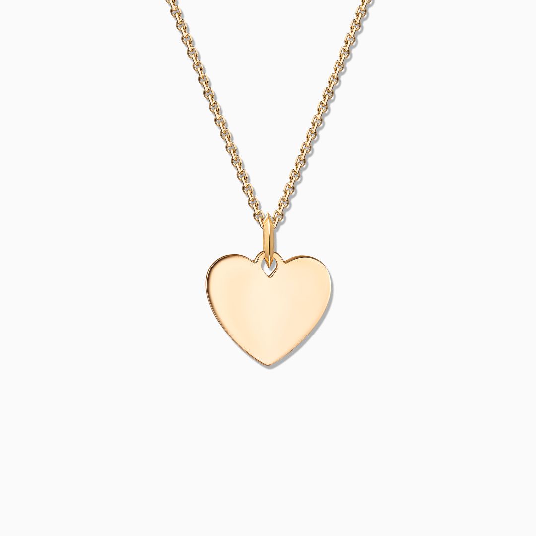 Charm Colgante Corazón S en Oro Amarillo de 18 Kt