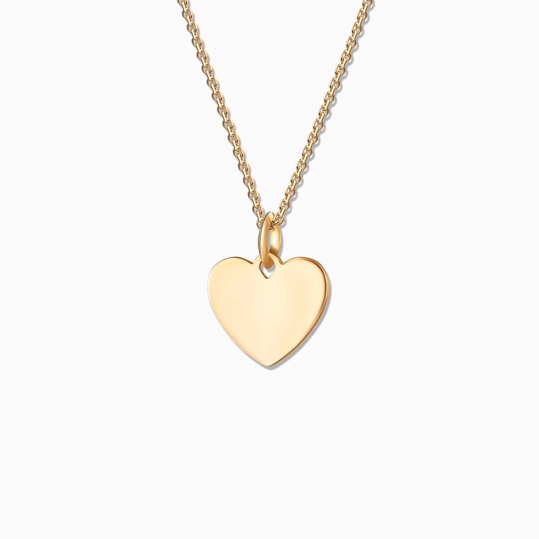 Charm Colgante Corazón S en Oro Amarillo de 18 Kt